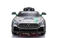 Emotorad Formula Fun Mercedes-Amg Gt4 Toy Ride-On Car (Grey-Green), 3-6 Years