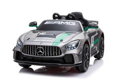 Emotorad Formula Fun Mercedes-Amg Gt4 Toy Ride-On Car (Grey-Green), 3-6 Years