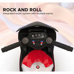 EMotorad Formula Fun BMW HP4 Ride-On Bike, Red, 3Y+