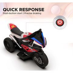 EMotorad Formula Fun BMW HP4 Ride-On Bike, Red, 3Y+