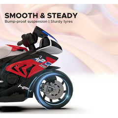 EMotorad Formula Fun BMW HP4 Ride-On Bike, Red, 3Y+