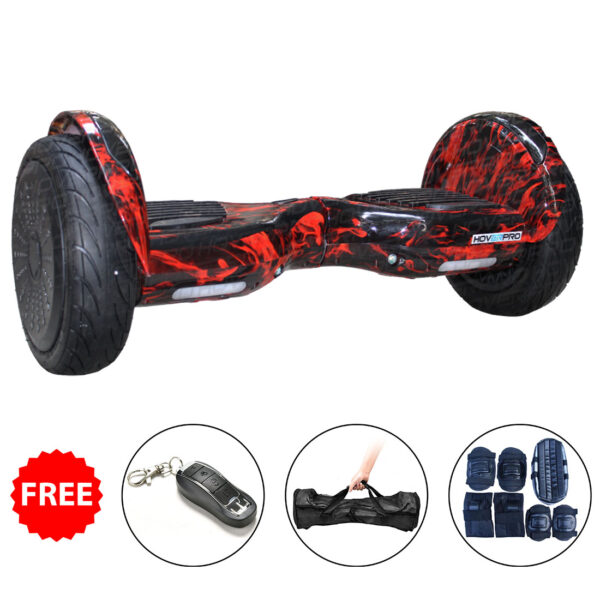H11 Off-Road Red Fire Hoverboard