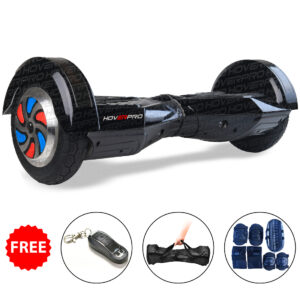 H8 Black Hoverboard with Remote, Bag and Long Range Battery