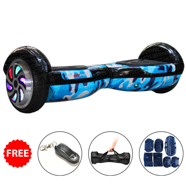 H7 Blue Military Dual Tone Hoverboard