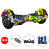 H8 Skullcandy Hoverboard with Remote, Bag, Long Range Battery and Alloy Wheel