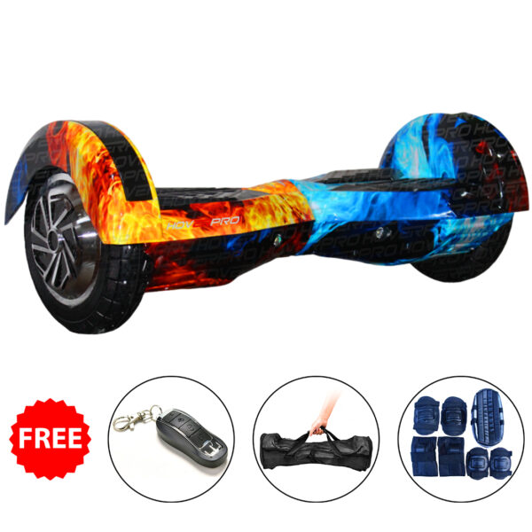 H8 Coolfire Hoverboard with Remote, Bag, Long Range Battery and Alloy Wheel